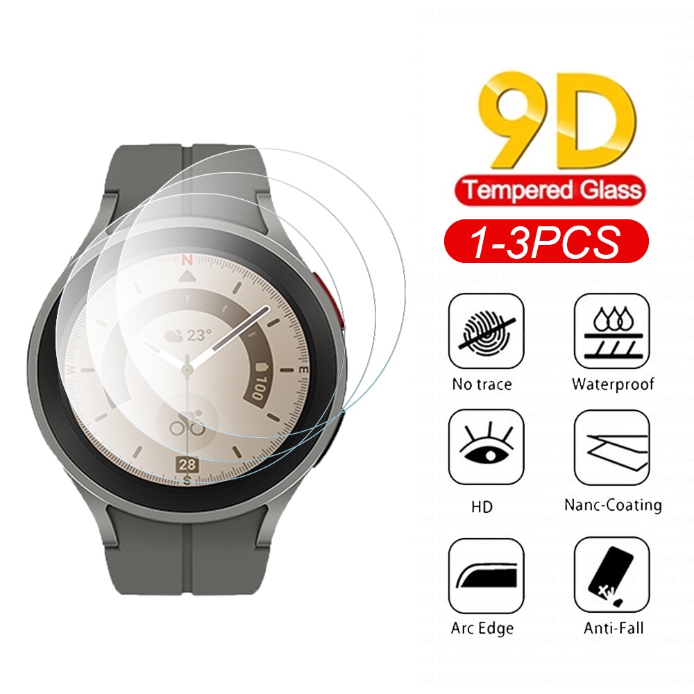 Tempered Glass for Samsung Galaxy Watch5 Pro 45MM Screen Protector Protective Film for Samsung Watch 5 44MM 40MM Accessories