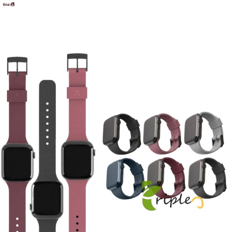 จัดส่งทันที▣☫♕UAG Dot Silicone  Strap Apple watch 38/40/41/42/44/45mm สาย ซิลิโคนคุณภาพเยี่ยม