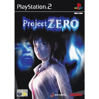 Project Zero (Europe) PS2 แผ่นเกมps2 แผ่นไรท์ เกมเพทู