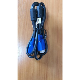 สาย VGA สายต่อจอมอนิเตอร์ คอมพิวเตอร์ VGA Monitor Cable Male to Male สายต่อจอคอมพิวเตอร์ VGA ตัวผู้ ตัวผู้ 15pin 1.5ม.