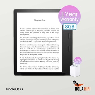 Amazon Kindle Oasis 8GB 7-inch 2019 10th [Grarphite] Adjustable warm light + Free USB Charge รุ่นล่าสุด ประกัน 1ปี