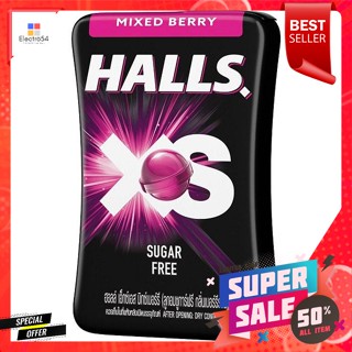 ฮอลล์ เอ็กซ์เอส ลูกอมชูการ์ฟรี กลิ่นมิกซ์เบอร์รี 13.8 ก.Hall XS Sugar Free Candy Mixed berry flavor 13.8 g.