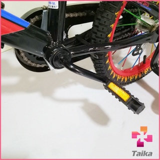 Taika บันไดจักรยานอลูมิเนียม อุปกรณ์จักรยาน มี 2 สี สีเงิน และ สีดำ Bicycle pedals