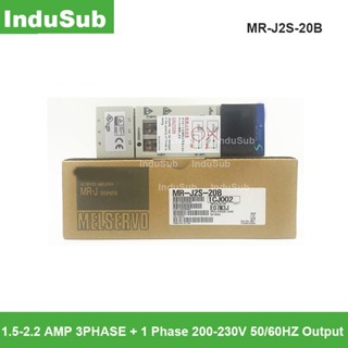 Mr-j2s-20b Servo เครื่องขยายเสียงเซอร์โวไดร์เวอร์ PLC AC ควบคุมมอเตอร์