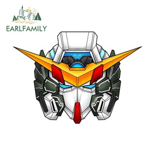 Earlfamily สติกเกอร์กันน้ํา ลายการ์ตูนอนิเมะ Gundam JDM VAN ขนาด 13 ซม. x 9.3 ซม. สําหรับตกแต่งหน้าต่างรถยนต์