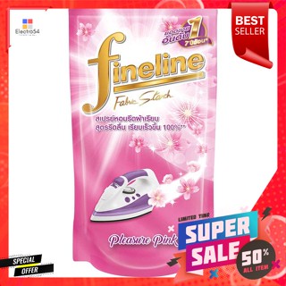 ไฟน์ไลน์ ผลิตภัณฑ์รีดผ้าเรียบ แบบถุงเติม กลิ่นพลีสเชอร์พิ้งค์ 800 มล.Fineline, flat ironing product, refill bag, pleasin