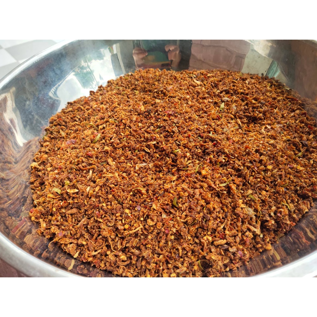 🍄น้ำพริกเห็ด มังสวิรัติ ขนาด 130 กรัม  แซ่บ อร่อยถูกใจ