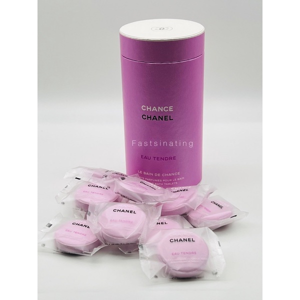 Chanel Chance Eau Tendre Le Bain de Chance Bath Tablets ผลิต 01/65 ...