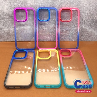 พร้อมส่ง!! เคสวีโว่ V23(5G) V23E(5G) Y01 Y15S Y21 Y91 Y91c เคสมือถือขอบนิ่มกันรอยกล้องขอบเงาด้านหลังใส ขอบไล่สีสวยงาม