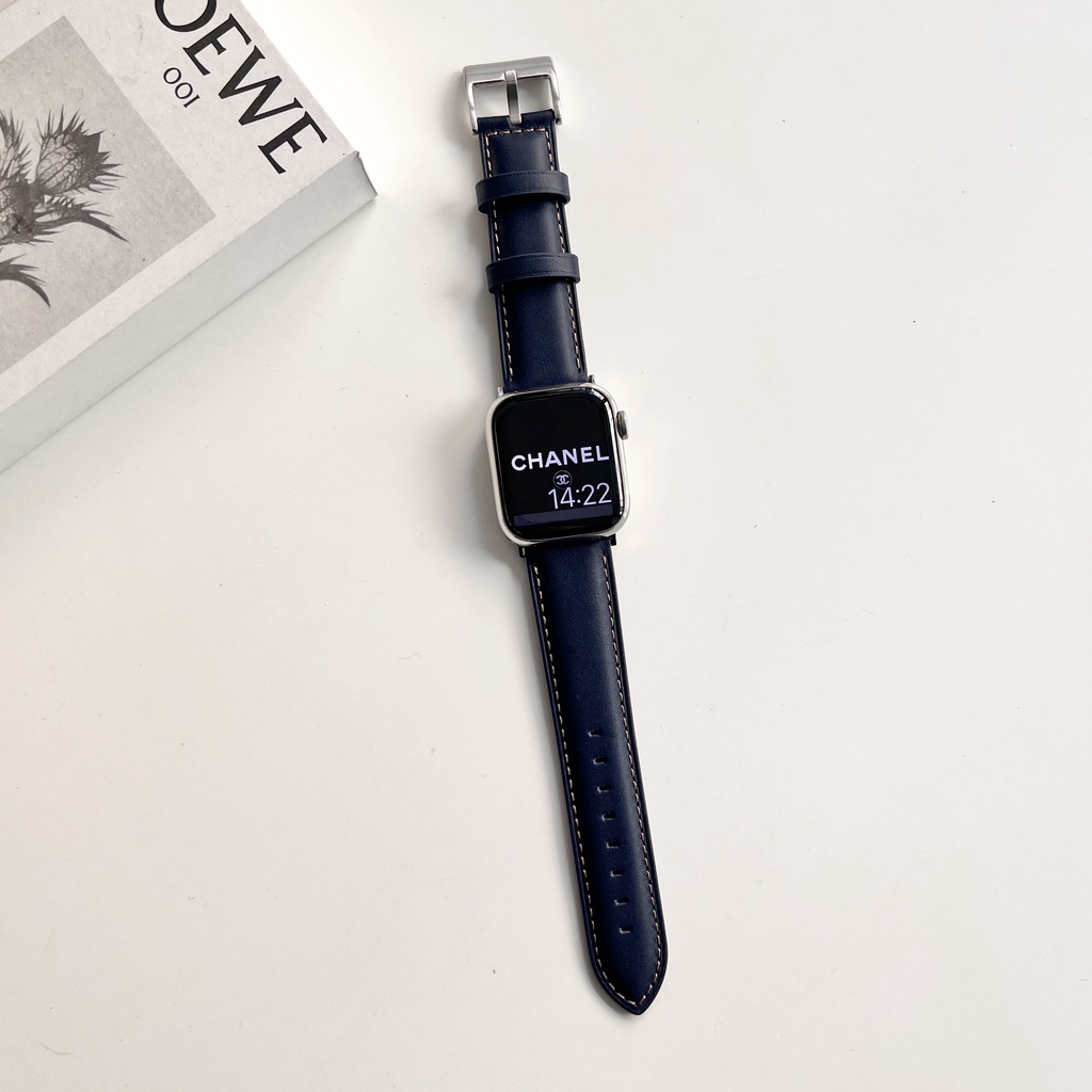 สายหนังหนังลูกวัวสําหรับ แอปเปิล ดู 38 มม.40 มม.41 มม.42 มม.44 มม.45 มม.49 มม.สําหรับ ฉันดู ชุด 10 9 8 7 กับ 6 5 4 3 2 1 สายนาฬิกา - รูปที่ 6