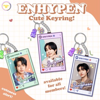 Gantungan พวงกุญแจอะคริลิค Enhypen KEYRING GANCI VOL.2 ENGENE ILAND