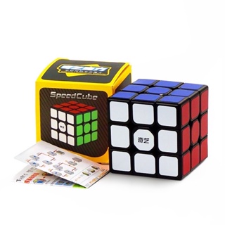 🔥พร้อมส่ง🔥ลูกบาศก์รูบิคสามลำดับ QiYiของแท้ Rubik รูบิค ลูกบิด ลูบิกของเล่นฝึกสมองเกรด A++ 3x3x3 ลูกบาศก์หมุนลื่นไม่สะดุด