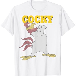 Looney Tunes Foghorn Adult T-Shirt Leghorn Cocky Portrait T-Shirt