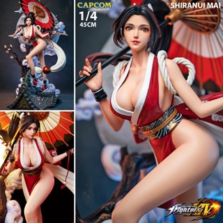 Figure ฟิกเกอร์ TriEagles Studio Capcom The King of Fighters Destiny XIV เดอะคิงออฟไฟเทอส์ Shiranui Mai ชิรานุอิ ไม 1/4