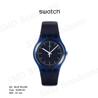 SWATCH นาฬิกาข้อมือ รุ่น  BLUE PILLOW Code: SUON121