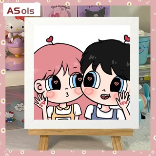 [ASols] ภาพวาดเพชร DIYใหม่ ภาพวาดปักเพชร ของขวัญวันเกิด สําหรับเพื่อนร่วมชั้น น้องสาว DIY