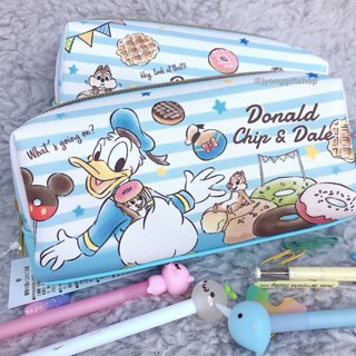 (แท้ญี่ปุ่น) กล่องดินสอ Donald Duck &amp; Chipn Dale