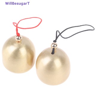 [WillBesugarT] 1PCS Metal Copper Bell Decoration Pendant Door Bell DIY Craft Wind Chimes Making [NEW]