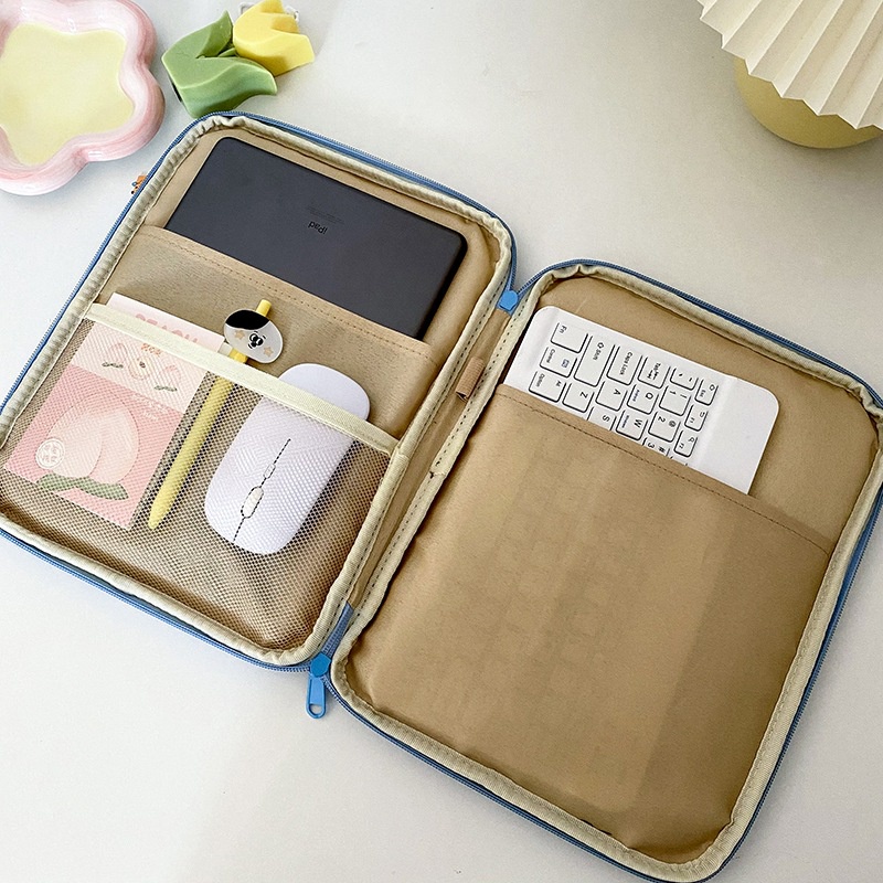 กระเป๋าสำหรับไอแพด Air5 Air4 Pro11 10.9 Gen8 Gen9 10.5 9.7 เคสสำหรับไอแพด soft case กระเป๋าtablet ลายสก๊อด
