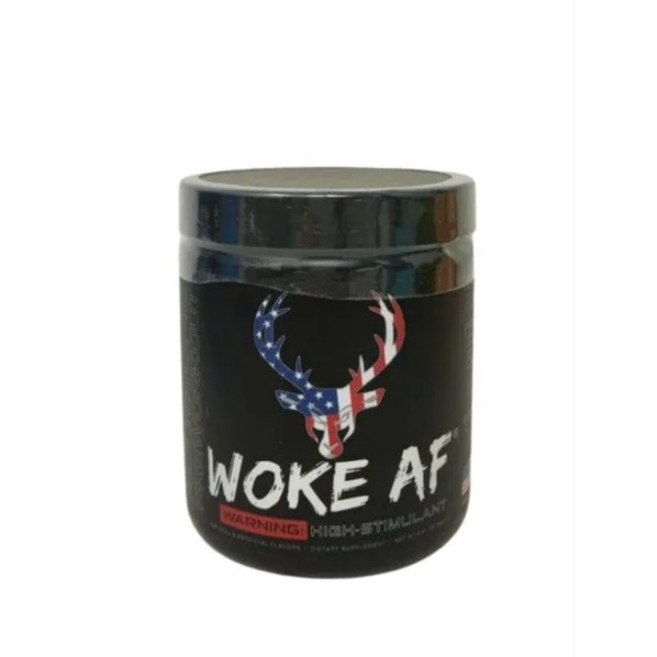 Bucked Up Woke AF PreWorkout Powder Merica Rocket Pop 20 Servings