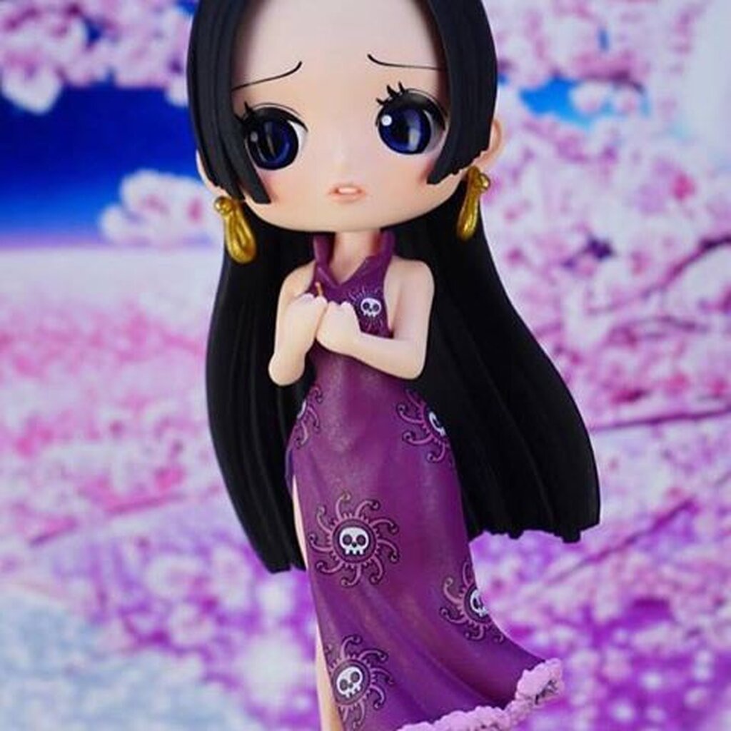 Boa Hancock ของแท้ JP แมวทอง - Q Posket Banpresto [โมเดลวันพีช]
