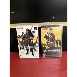 แผ่นแท้ [PSP] Metal Gear Solid Portable Ops พร้อมปลอกสวมสวยงาม Japan Original