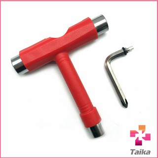 Taika ไขควงสเก็ตบอร์ด เครื่องมือสกู๊ตเตอร์ พร้อมส่ง สำหรับสเก็ตบอร์ด Scooter tools