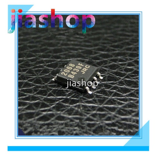 NJM2068M SOP-8 JRC2068 10 ชิ้น 2068M 2068 SOP8 Dual Operational Amplifier IC ใหม่บน Jiashop pxb1