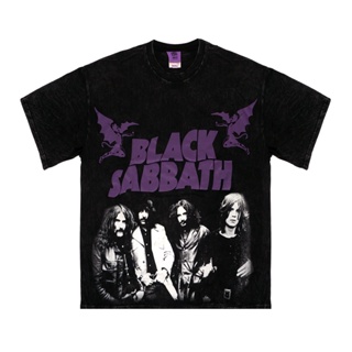 เสื้อยืดโอเวอร์ไซส์เสื้อยืด ขนาดใหญ่ พิมพ์ลาย TOXIC1805 BLACK SABBATHS-3XL