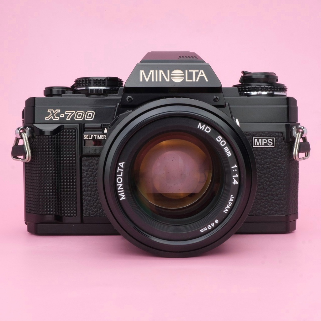 กล้องฟิล์ม Minolta X 700 lens minolta mc 50mm f1.4 ใช้งานง่าย พร้อมจัด ...