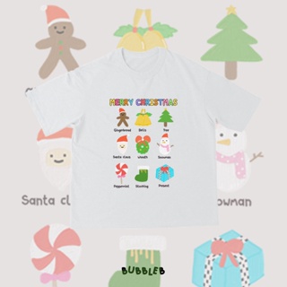 เสื้อยืด merry christmas oversize