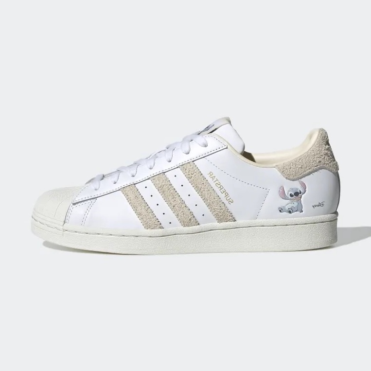 Adidas Superstar Lilo &amp; Disney's Stitch Cloud White - HQ6356