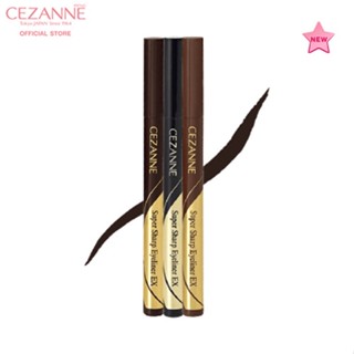 Cezanne Super Sharp Eyeliner EX อายไลเนอร์เนื้อลิควิด