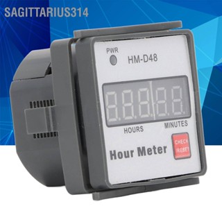 Sagittarius314 เครื่องวัดชั่วโมงดิจิทัล Abs จับเวลา 0‐999.99 ชั่วโมง Ac 220‐240V