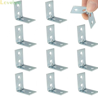 [ FAST SHIPPING ]12 X Small L Shape Metal 1 Corner Drawer Shelf Wall Bracket 15*25*25mm