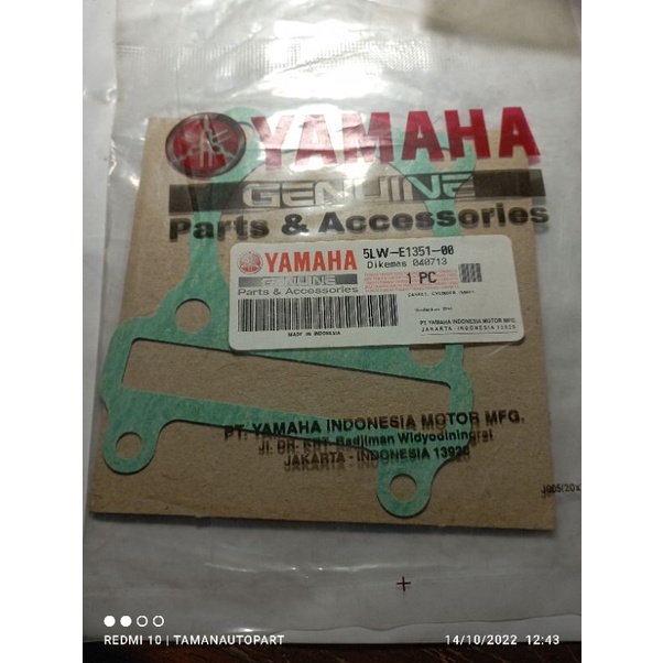 ต้นฉบับ YAMAHA MIO NOUVO FINO BLOCK PACKING 5LW-E1351-00