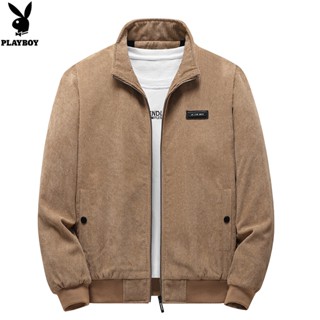 PLAYBOY Winter Coats with Corduroy and Lambswool