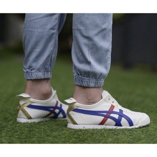 Onitsuka Tiger Mexico 66 Slip-on กากบาททอง ของใหม่ ของแท้100% มีกล่องป้ายครบ