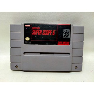 เกม Super Scope 6 ตลับเกม Snes หรือ Super Nes อเมริกา