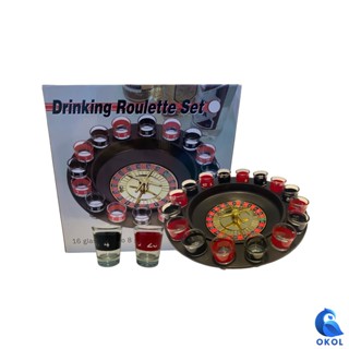 Drinking Roulette Set เกมหมุนวงล้อแสนสนุก เหมาะมากสำหรับใช้เล่นในงานปาร์ตี้ นัดเพื่อนมาดื่มแต่ไม่รู้จะเล่นอะไร จัดเกมนี้