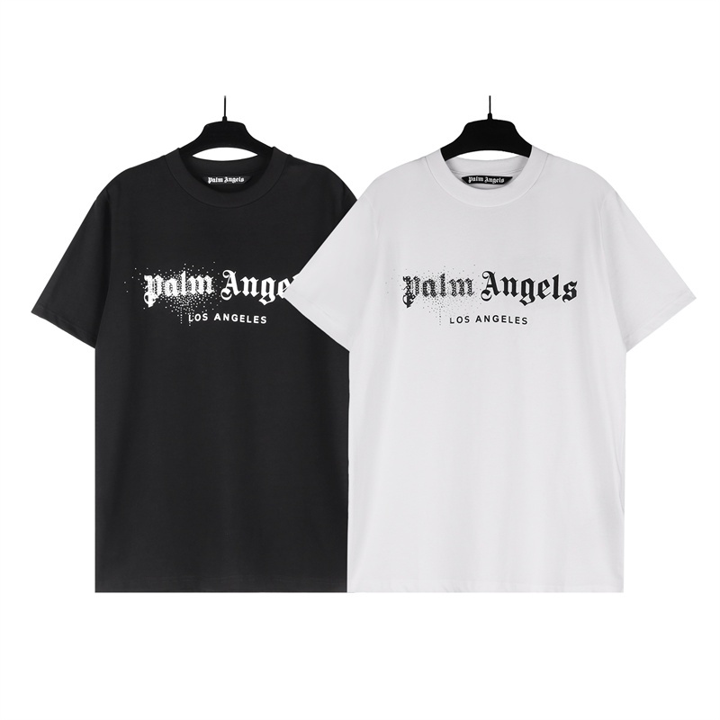 เสื้อยืดแขนสั้นลําลอง พิมพ์ลายโลโก้หยดน้ํา แฟชั่นฤดูร้อน สไตล์สตรีท แบบสร้างสรรค์