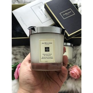 JO MALONE ENGLISH PEAR CANDLE 200G ▪️ INBOX ซีลWITH PAPER BAG ▪️ ส่งฟรีส่ง2650.-