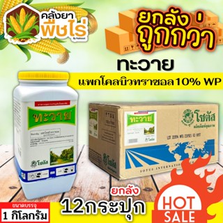 🌽 💥💥 สินค้ายกลัง 💥💥 ทะวาย (แพกโคลบิวทราซอล10%) 1กิโลกรัม*12กระปุก