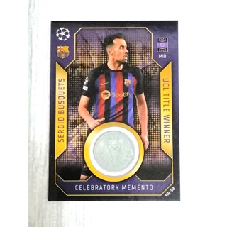 การ์ดฟุตบอล Match Attax 2022/23 CELEBRATORY MEMENTO