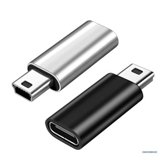 Lucky อะแดปเตอร์แปลง USB C เป็น Mini USB Type C ตัวเมีย เป็น Mini USB ตัวผู้