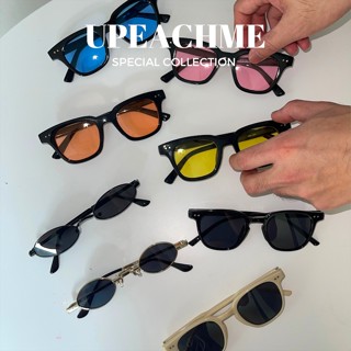 UPEACHME GLASSES I แว่นกันแดดแฟชั่นผู้ชายผู้หญิง แว่นกันแดดเลนส์สีเลนส์ใส แว่นตาแฟชั่น