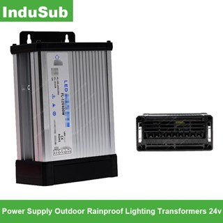 หม้อแปลงพาวเวอร์ซัพพลาย 12V 24v AC DC LED กันฝน สําหรับกลางแจ้ง