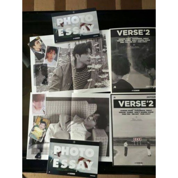 พร้อมส่ง! แยกขาย อัลบั้มเปล่า การ์ด verse2 jj Project JJP จินยอง เจบี got7 กัซ
