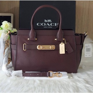 🔥 หายากค่ะงาน Shop พร้อมถุงผ้าค่ะ

COACH F87295 Swagger 27 Pebble Leather