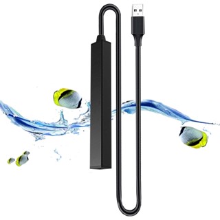 USB Aqua Heater 5W สำหรับ 2.5L ตู้ปลาขนาดเล็ก MINI เครื่องทำความร้อนประหยัดพลังงานป้องกันอุณหภูมิอุปกรณ์เสริม